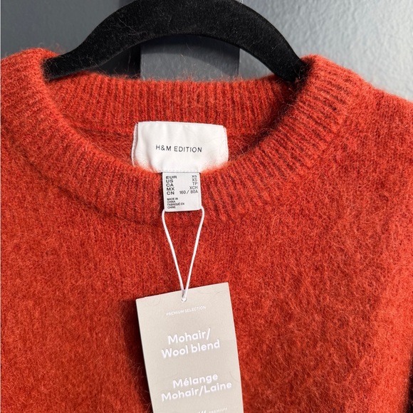 H&M Premium Oversized sweater in a soft knit with mohair and wool content NWT - Picture 14 of 14